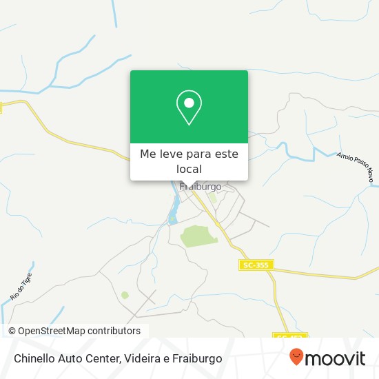 Chinello Auto Center mapa