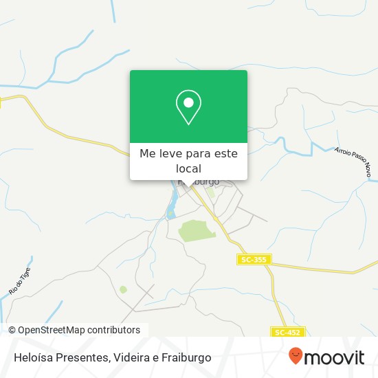 Heloísa Presentes, Rua Padre Biagio Simonetti, 396 Centro Fraiburgo-SC 89580-000 mapa