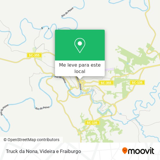 Truck da Nona mapa