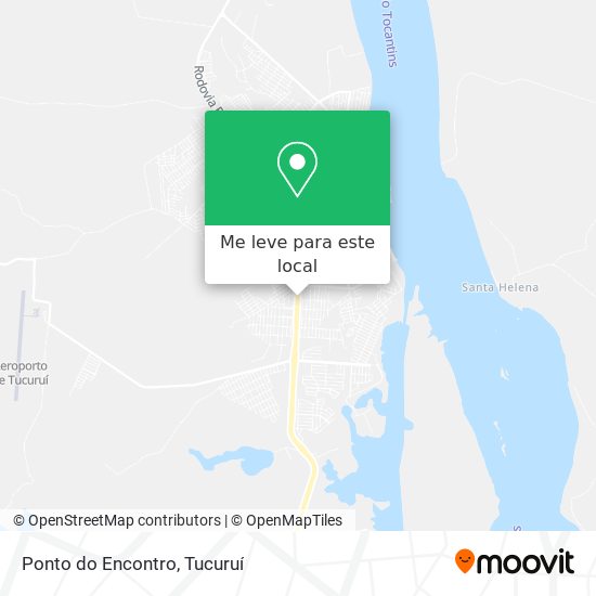 Ponto do Encontro mapa