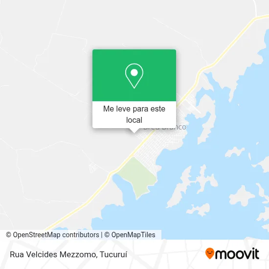 Rua Velcides Mezzomo mapa