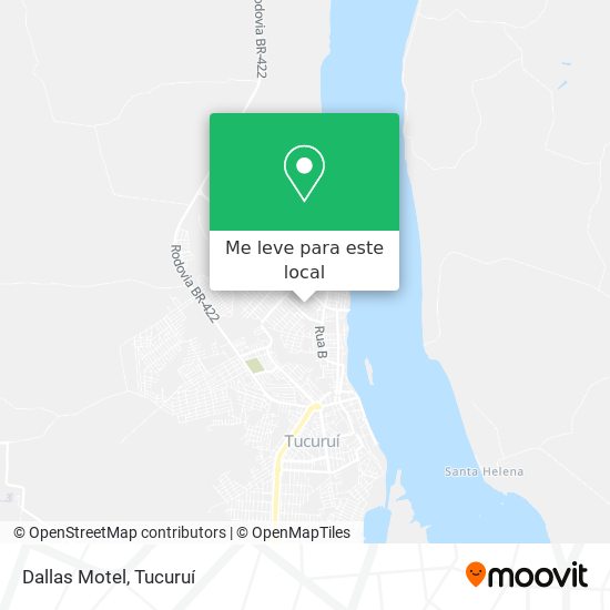 Dallas Motel mapa