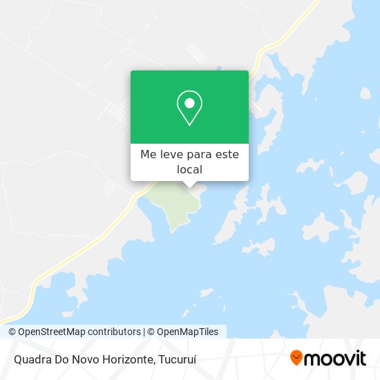 Quadra Do Novo Horizonte mapa