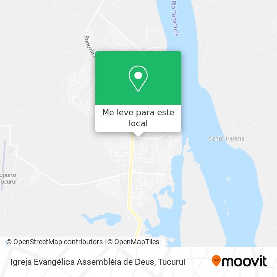 Igreja Evangélica Assembléia de Deus mapa