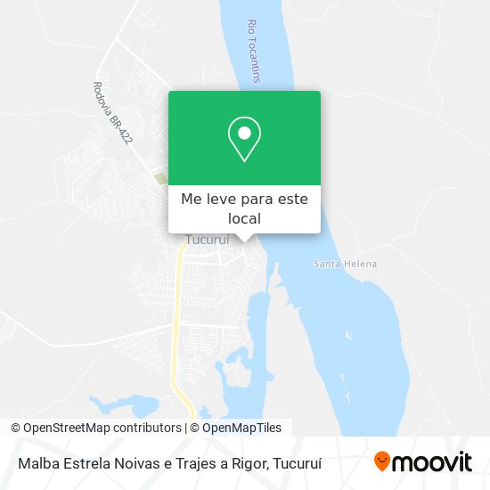 Malba Estrela Noivas e Trajes a Rigor mapa