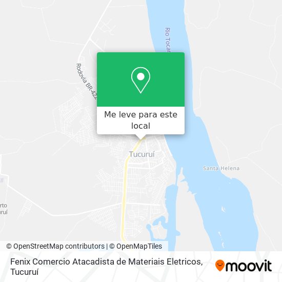 Fenix Comercio Atacadista de Materiais Eletricos mapa