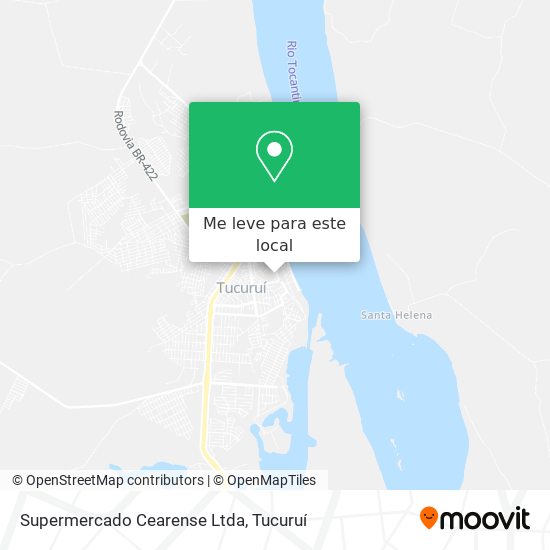 Supermercado Cearense Ltda mapa