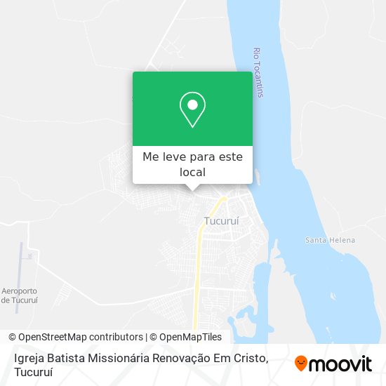 Igreja Batista Missionária Renovação Em Cristo mapa