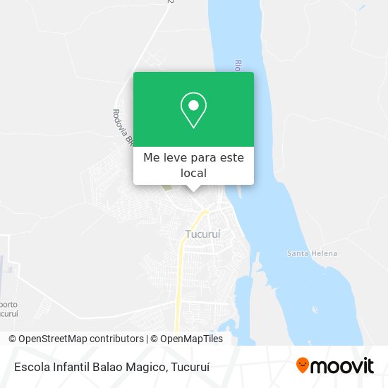 Escola Infantil Balao Magico mapa