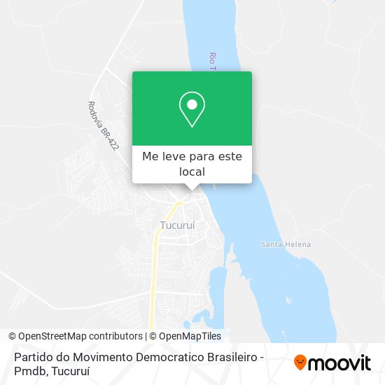 Partido do Movimento Democratico Brasileiro - Pmdb mapa