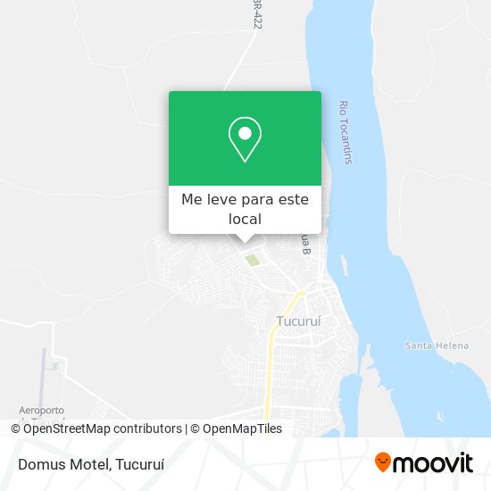 Domus Motel mapa