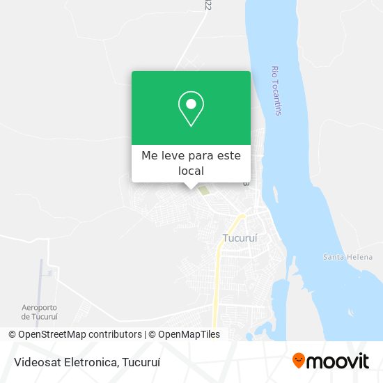 Videosat Eletronica mapa