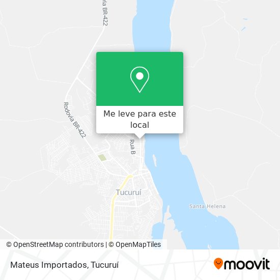 Mateus Importados mapa