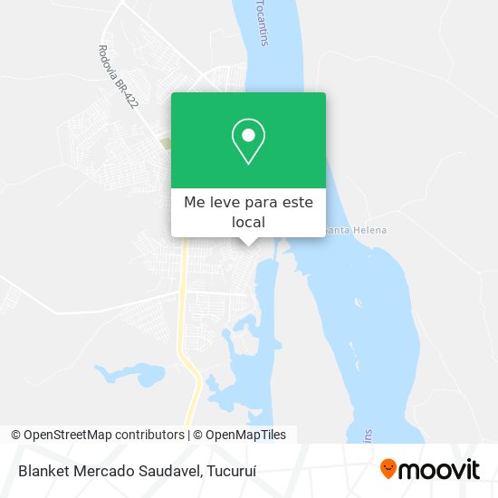 Blanket Mercado Saudavel mapa