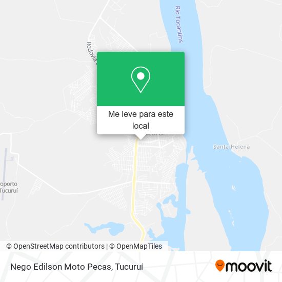 Nego Edilson Moto Pecas mapa