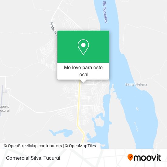 Comercial Silva mapa