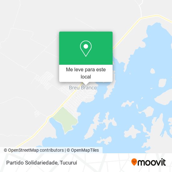 Partido Solidariedade mapa