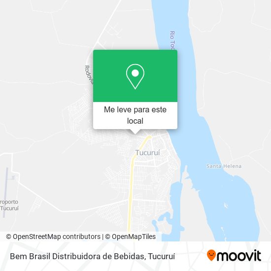 Bem Brasil Distribuidora de Bebidas mapa