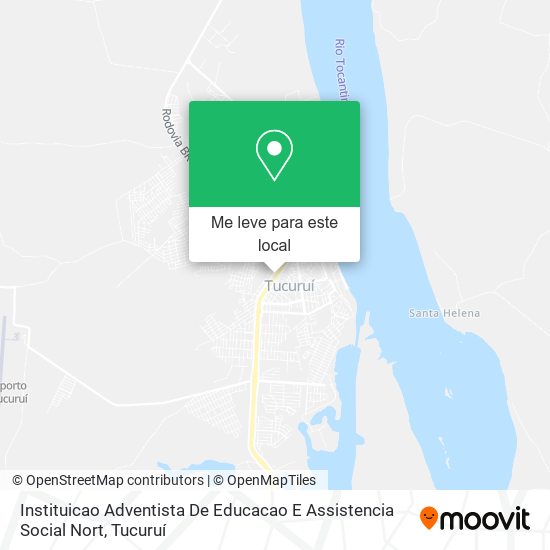 Instituicao Adventista De Educacao E Assistencia Social Nort mapa