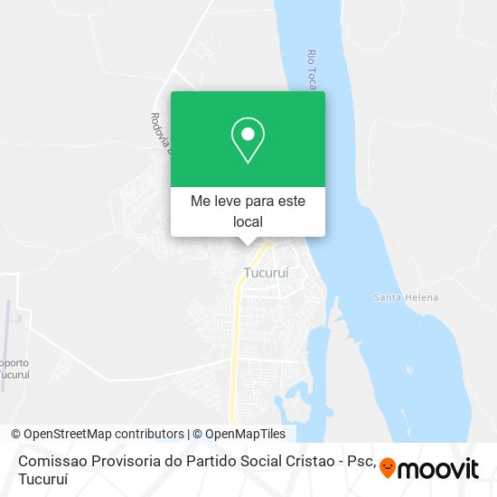 Comissao Provisoria do Partido Social Cristao - Psc mapa