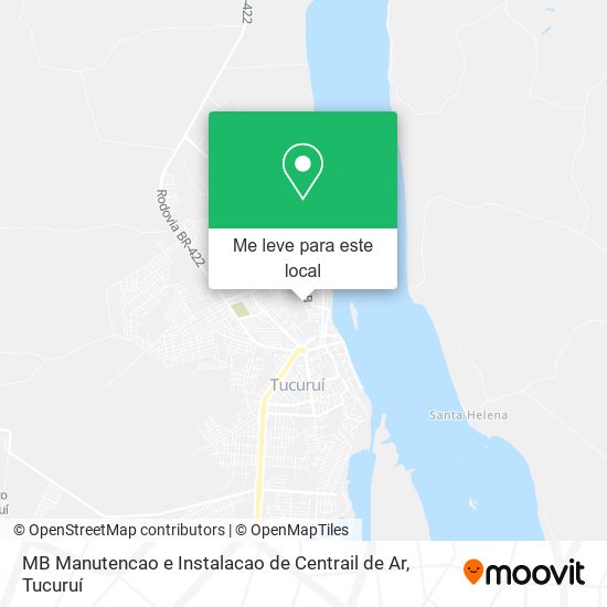 MB Manutencao e Instalacao de Centrail de Ar mapa