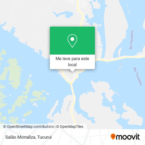 Salão Monaliza mapa