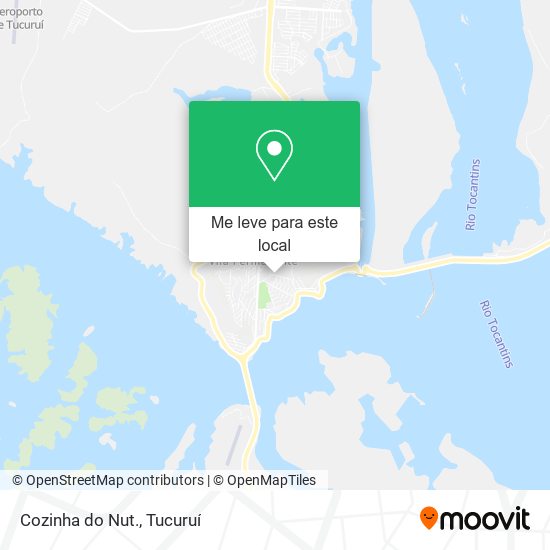 Cozinha do Nut. mapa