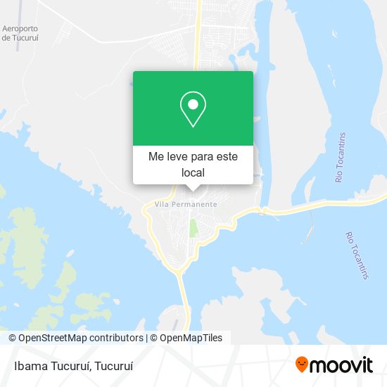 Ibama Tucuruí mapa