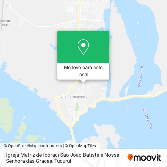 Igreja Matriz de Icoraci Sao Joao Batista e Nossa Senhora das Gracaa mapa