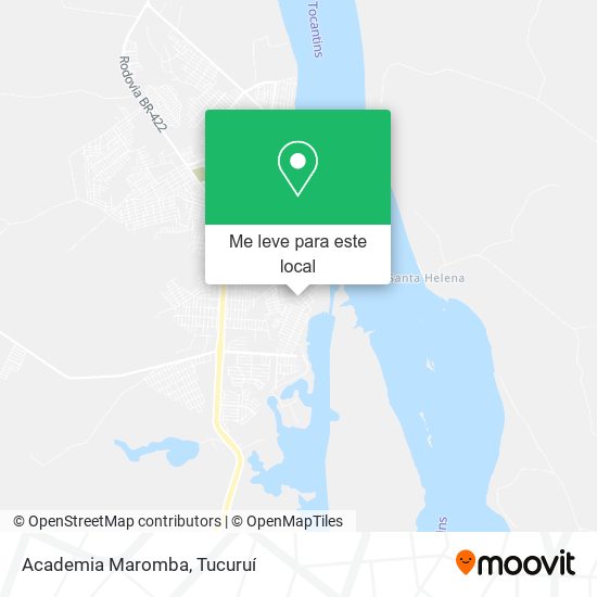 Academia Maromba mapa