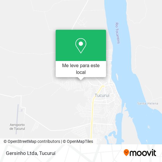 Gersinho Ltda mapa