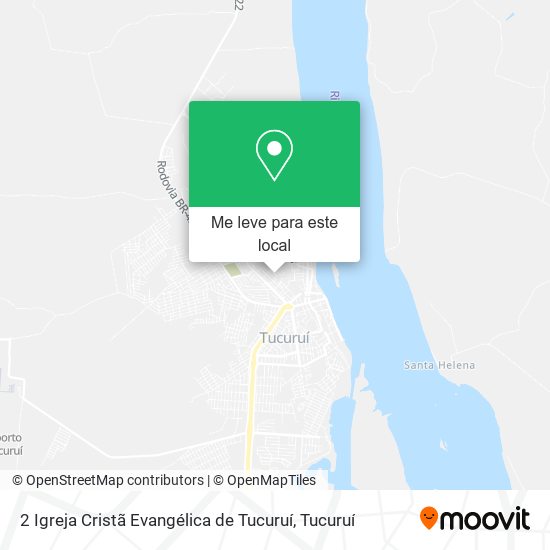 2 Igreja Cristã Evangélica de Tucuruí mapa