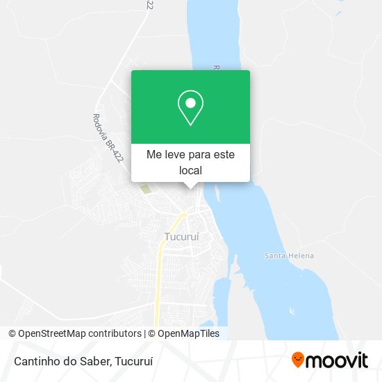 Cantinho do Saber mapa