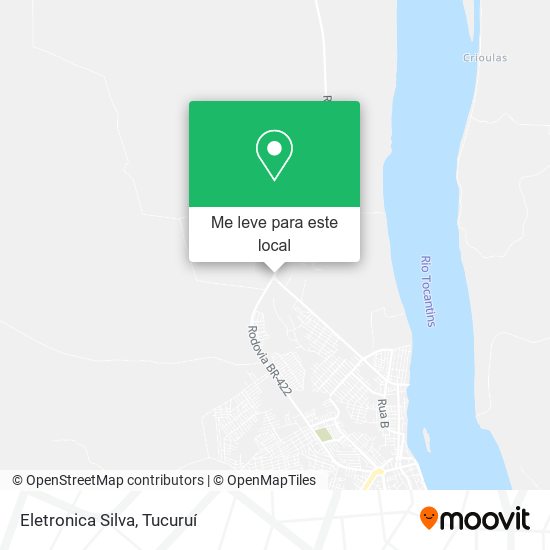 Eletronica Silva mapa