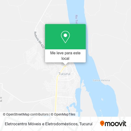 Eletrocentro Móveis e Eletrodomésticos mapa