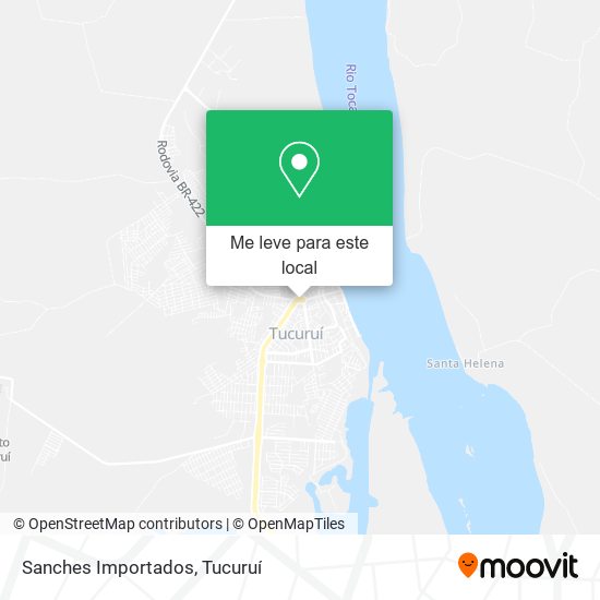 Sanches Importados mapa