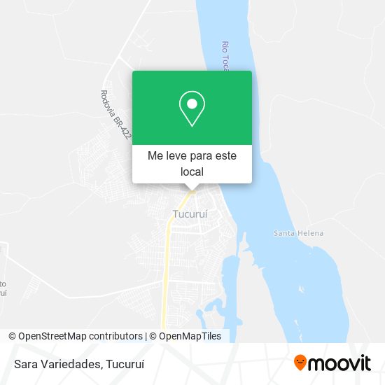 Sara Variedades mapa