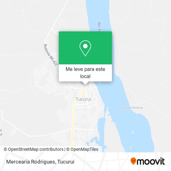 Mercearia Rodrigues mapa