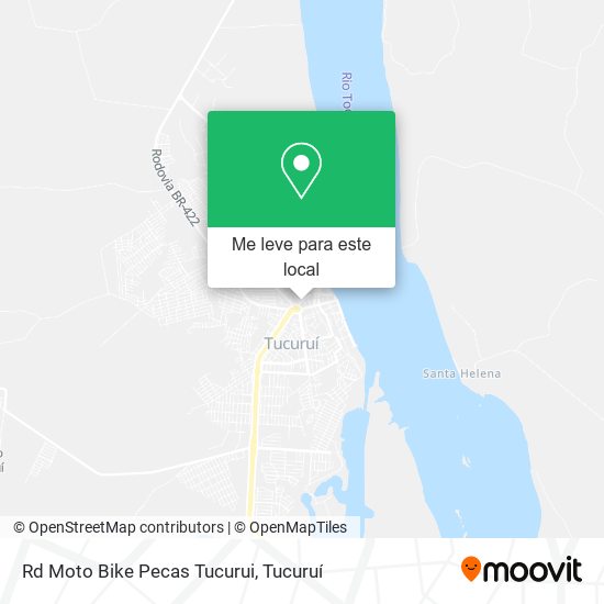 Rd Moto Bike Pecas Tucurui mapa
