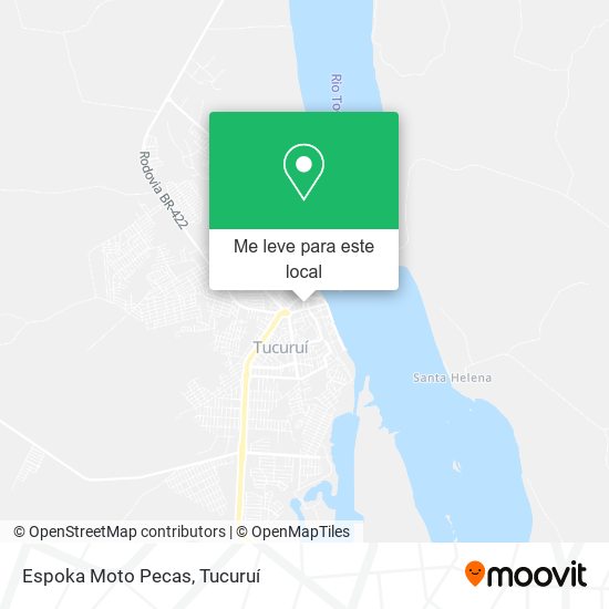 Espoka Moto Pecas mapa