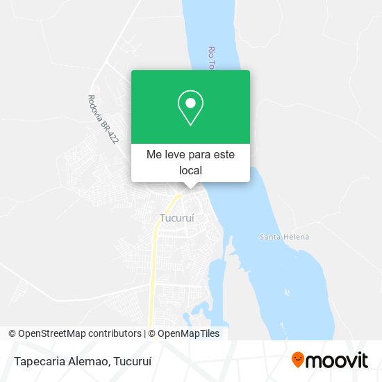Tapecaria Alemao mapa