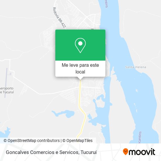 Goncalves Comercios e Servicos mapa