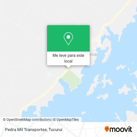 Pedra Mil Transportes mapa