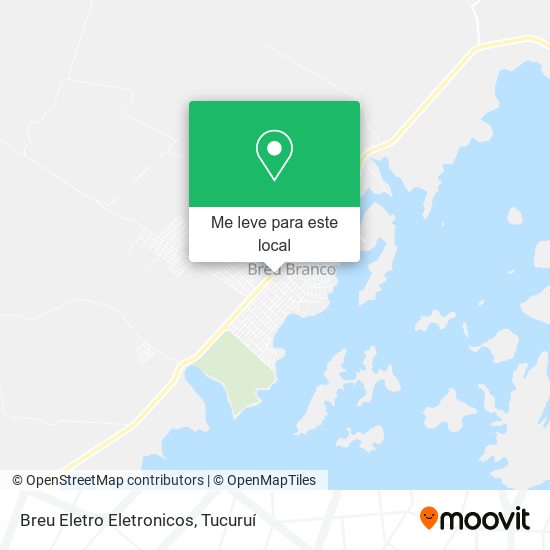 Breu Eletro Eletronicos mapa