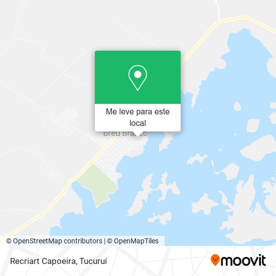 Recriart Capoeira mapa