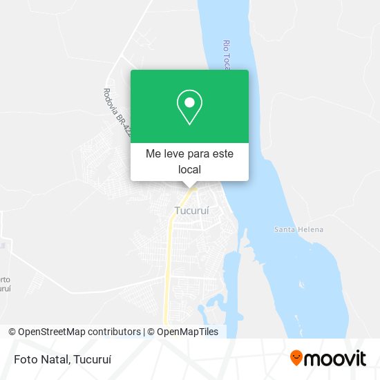 Foto Natal mapa