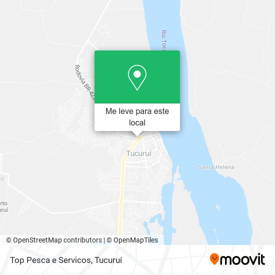 Top Pesca e Servicos mapa
