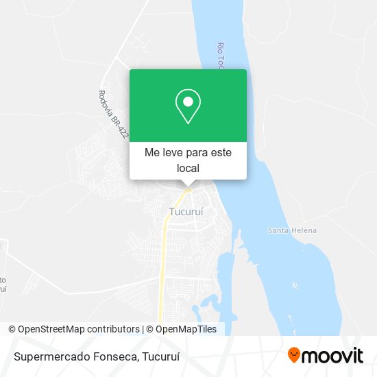 Supermercado Fonseca mapa