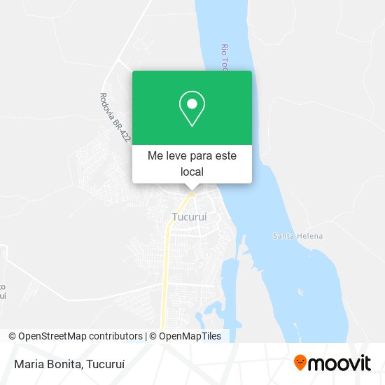 Maria Bonita mapa