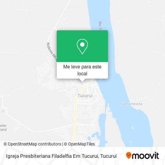 Igreja Presbiteriana Filadelfia Em Tucurui mapa